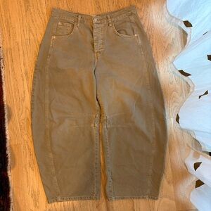 Free People good luck barrel jeans